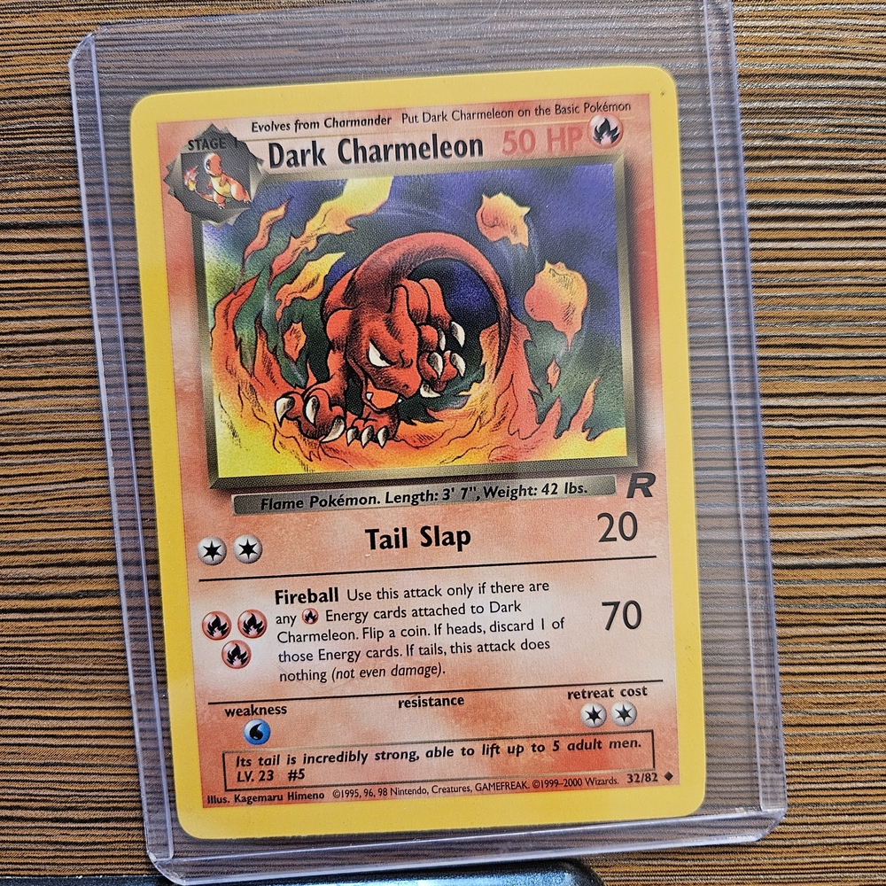 Pokemon Dark Charmeleon 32/82 Team Rocket Trading Card
